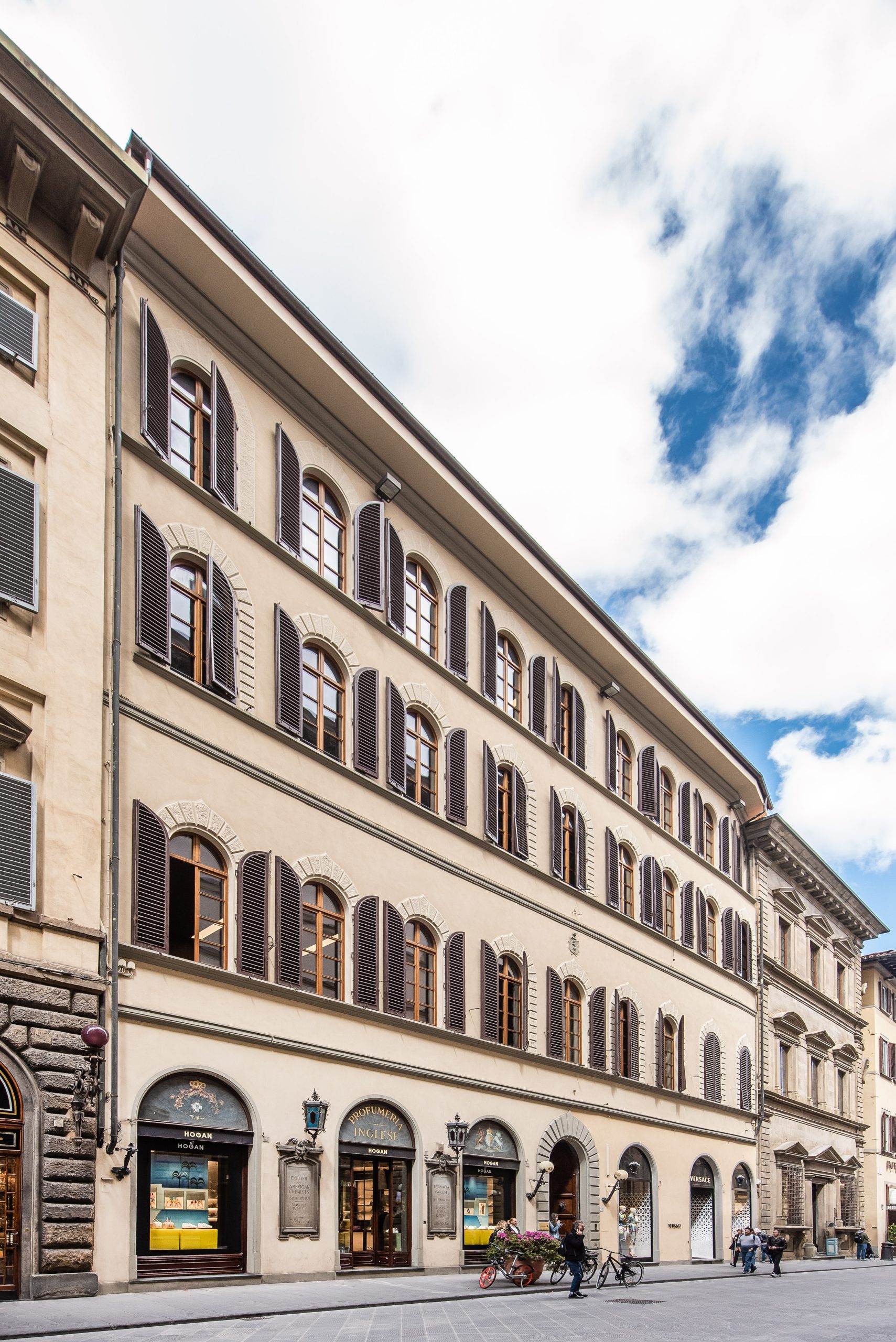 Building facade in Florence
