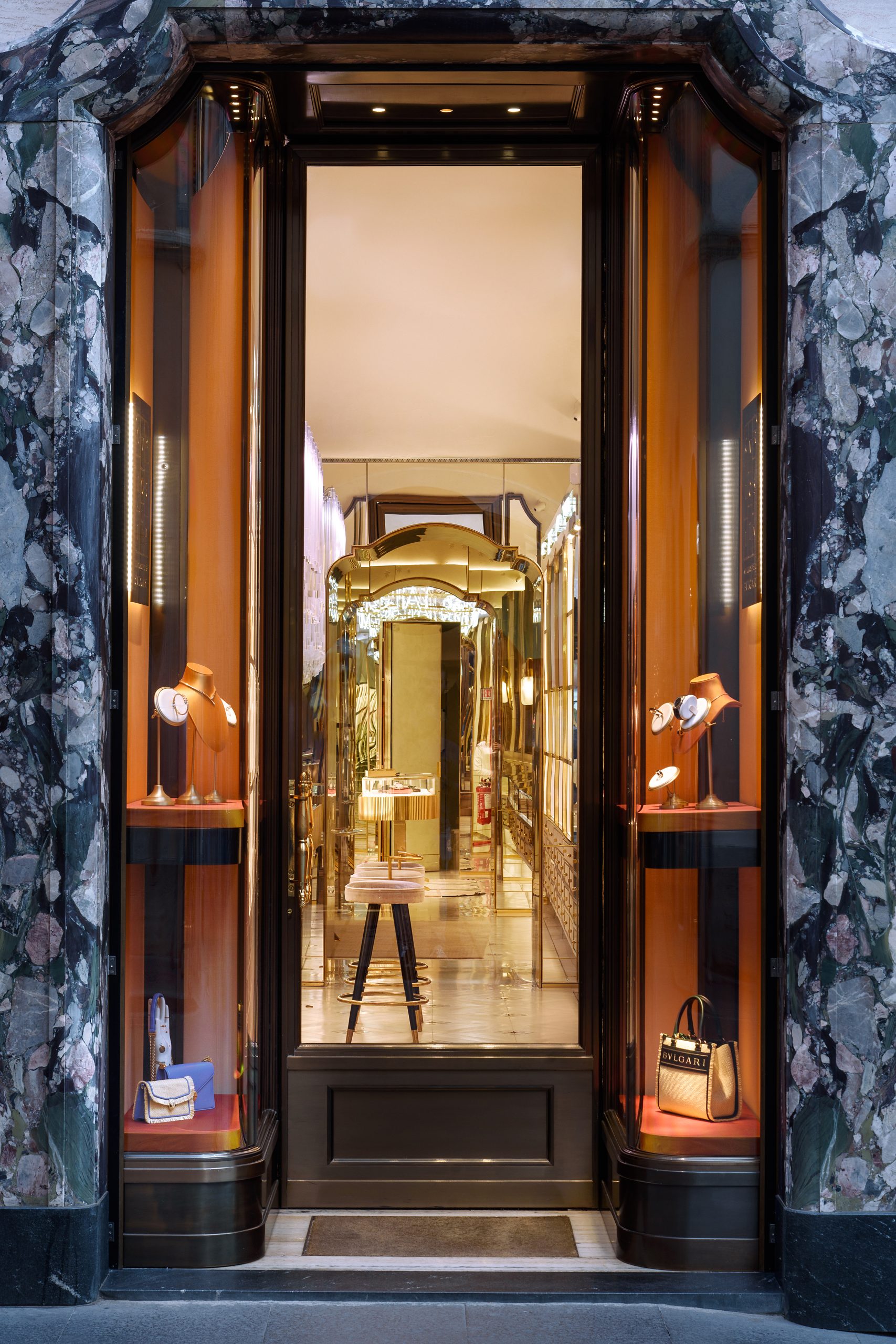 Bvlgari flagship store | Matteo Gebbia Interior and Retail photographer