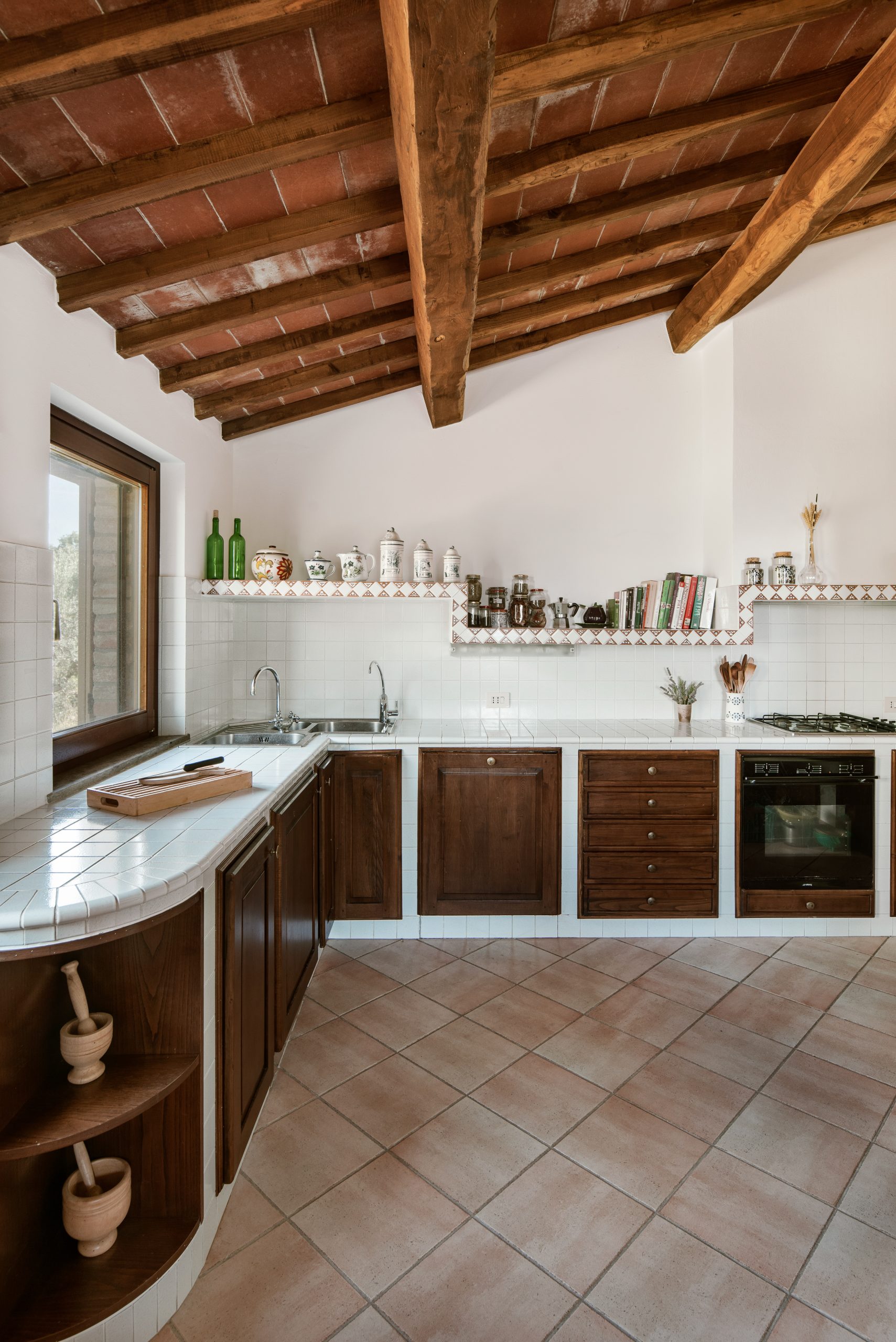 Villa Lavanda Todi's kitchen, in Umbria