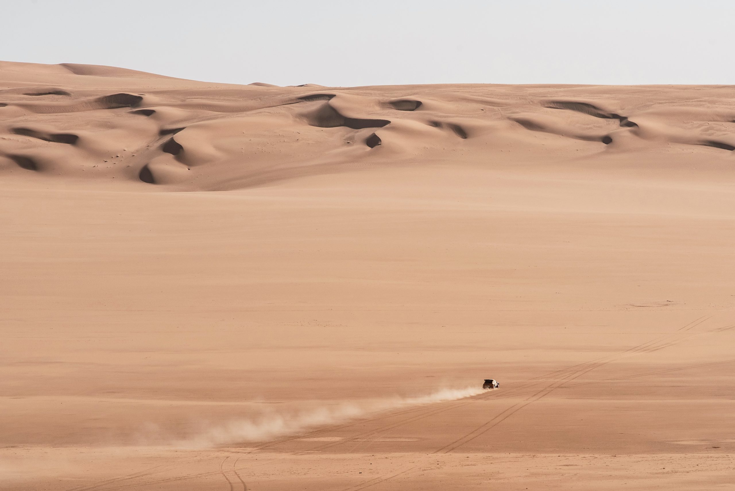 Dakar Rally 2022 in Saudi Arabian desert